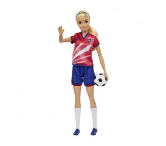 Muñeca Jugador Futbolista Barbie