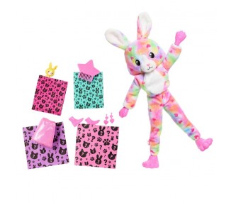 Muñeca Cutie Reveal Conejito Sueños de colores Barbie