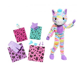 Muñeca Cutie Reveal Cebra Sueños de colores Barbie