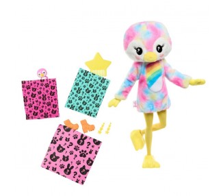 Muñeca Cutie Reveal Pingüino Sueños de colores Barbie
