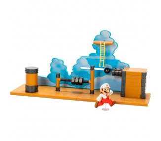 Playset Cubierta de la aeronave Super Mario Bros