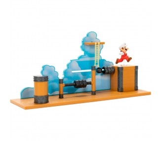 Playset Cubierta de la aeronave Super Mario Bros