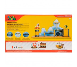 Playset Cubierta de la aeronave Super Mario Bros