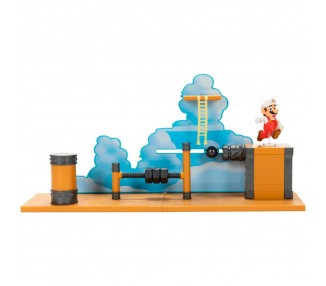 Playset Cubierta de la aeronave Super Mario Bros