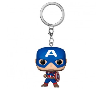 Llavero Pocket POP Marvel Capitan America Classics