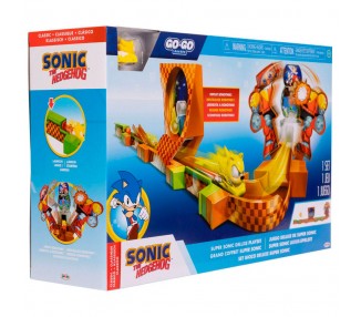 Playset Super Sonic Deluxe Go Go Racers Sonic