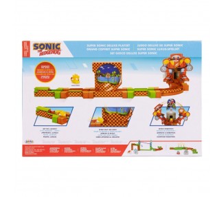 Playset Super Sonic Deluxe Go Go Racers Sonic
