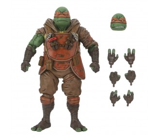 Figura Ultimate Flashback Michelangelo Teenage Mutant The Last Ronin Tortugas Ninja 18cm