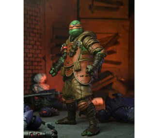 Figura Ultimate Flashback Michelangelo Teenage Mutant The Last Ronin Tortugas Ninja 18cm