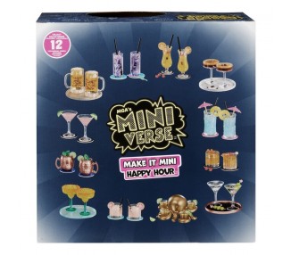 Capsula sorpresa Miniverse Make It Mini Happy Hour surtido