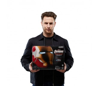 Casco electronico Iron Man Endgame Los Vengadores Avengers Marvel