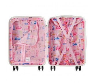 Maleta trolley ABS Varsity Barbie 4r 55cm