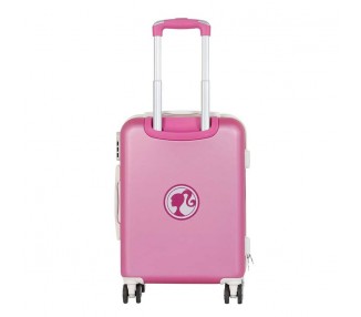 Maleta trolley ABS Varsity Barbie 4r 55cm