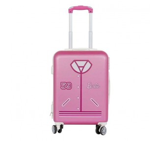 Maleta trolley ABS Varsity Barbie 4r 55cm