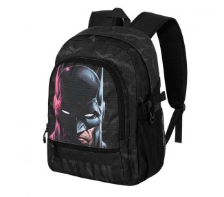 Mochila Face Batman DC Comics 44cm adaptable