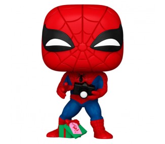 Figura POP Marvel Spider-Man with Gift