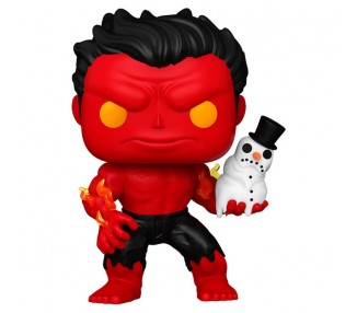 Figura POP Marvel Red Hulk with Snowman