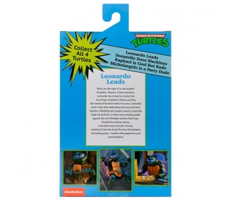Figura Ultimate Leonardo Comics Tortugas Ninja 18cm
