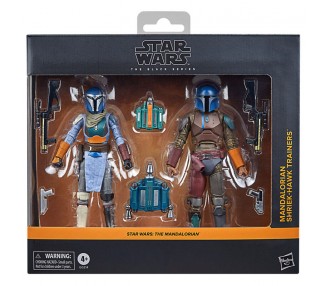 Blister 2 figuras Mandalorian & Shriek-Hawk Trainers The Mandalorian Star Wars 15cm