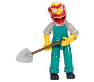 Figura Willie Groundskeeper Los Simpsons 13cm