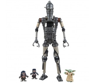 Set figuras IG-12 & Grogu The Mandalorian Star Wars 15cm