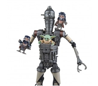 Set figuras IG-12 & Grogu The Mandalorian Star Wars 15cm