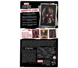 Figura Headpool with Marvels Logan - Deadpool & Wolverine Marvel Legends Series 15cm