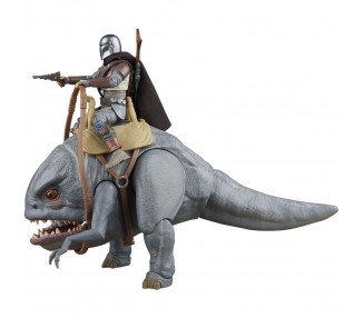 Set 2 figuras Blurrg & Mandalorian - The Mandalorian Star Wars 9,5cm