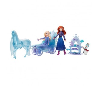 Set Muñeca Elsa + Conjunto Carruaje Nokk Frozen Disney