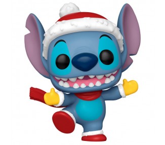 Figura POP Disney Stitch with Santa Hat