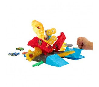 Torre en Llamas Monster Trucks Hot Wheels