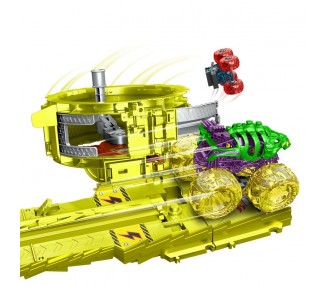 Pista Race & Chase Challenge Monster Trucks Hot Wheels