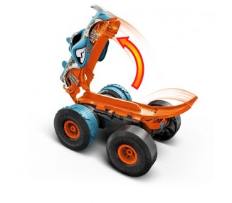 Coche radio control Rhinomite Monster Trucks Hot Wheels