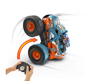 Coche radio control Rhinomite Monster Trucks Hot Wheels