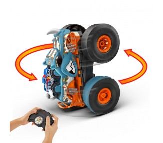 Coche radio control Rhinomite Monster Trucks Hot Wheels