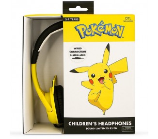Auriculares infantiles Pikachu Pokemon