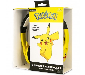 Auriculares infantiles Pikachu Pokemon