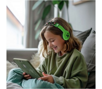 Auriculares infantiles Minecraft