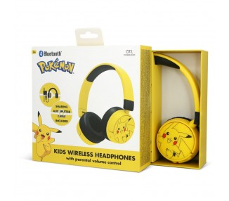Auriculares infantiles Pikachu Pokemon