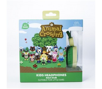 Auriculares infantiles Animal Crossing