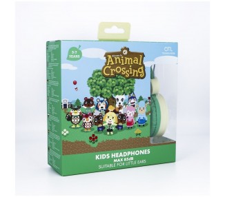 Auriculares infantiles Animal Crossing