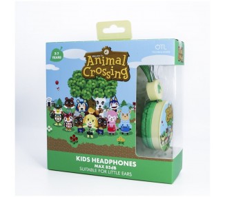 Auriculares infantiles Animal Crossing