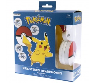Auriculares infantiles Pokeball Pokemon