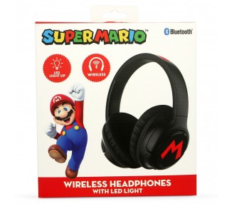 Auriculares inalambricos LED Super Mario Bros