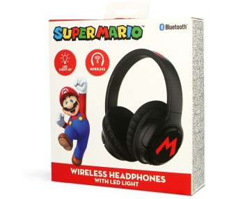 Auriculares inalambricos LED Super Mario Bros