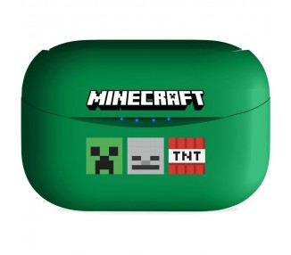 Auriculares inalambricos Minecraft