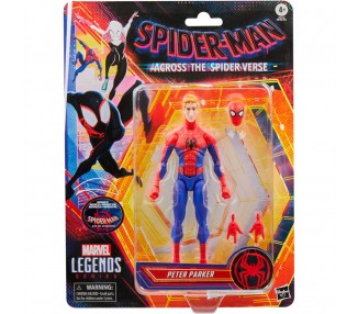 Figura Peter Parker Across The Spider-Verse Spider-Man Marvel 15cm