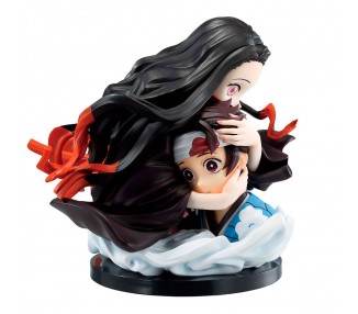 Figura Ichibansho Tanjiro Kamado & Nezuko Kamado Locus Demon Slayer Kimetsu no Yaiba 15cm
