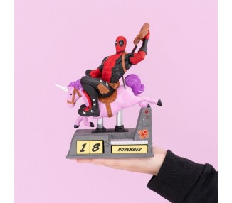 Calendario Perpetuo 3D Deadpool Marvel