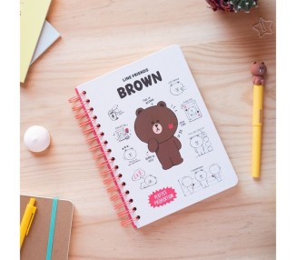 Cuaderno A5 Line Friends